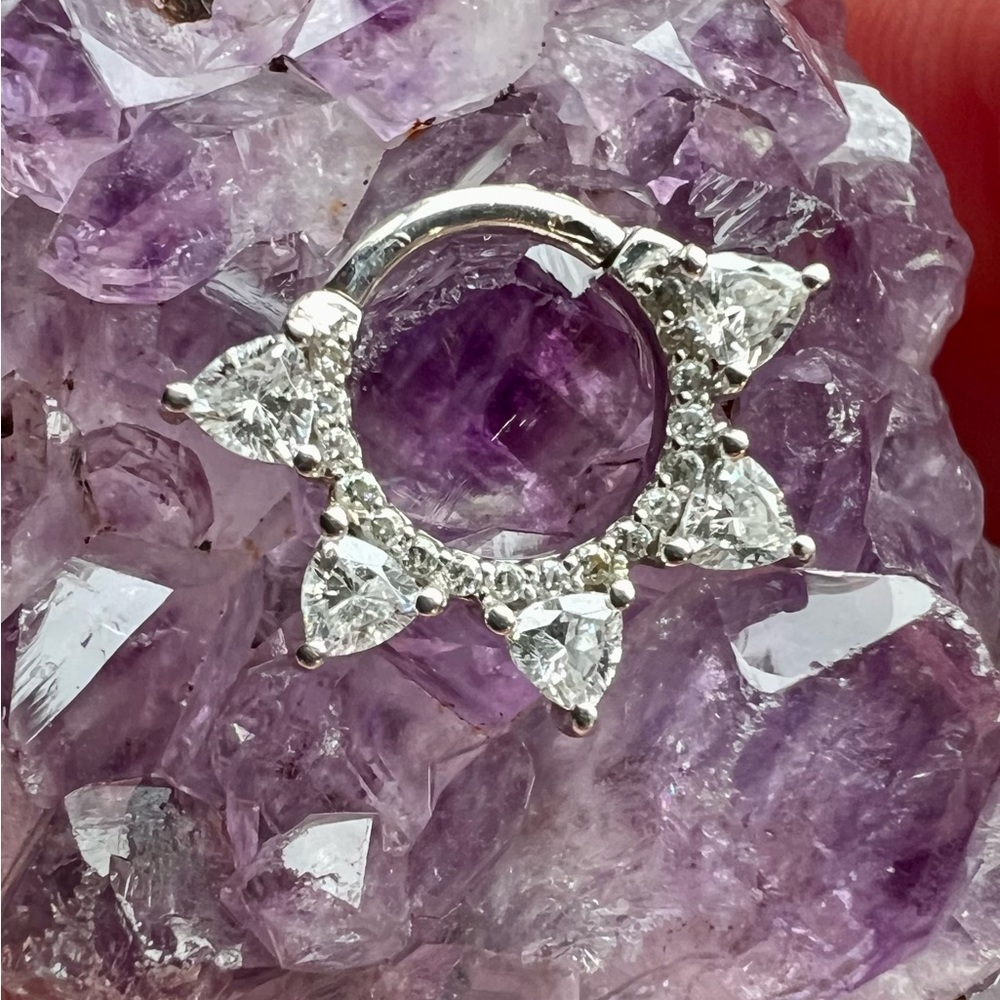 BVLA Alpha Kolo 16g 5/16 white gold